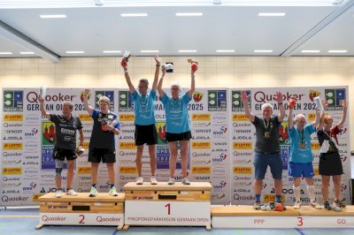 PingPongParkinson German Open 2025 in Oldenburg mit einem Podestplatz für Spelle