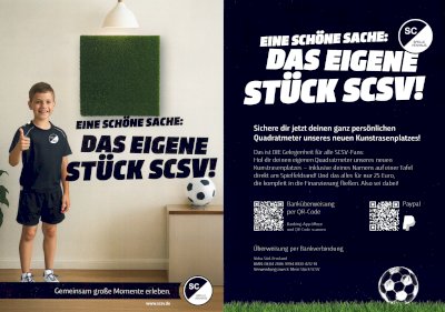 Jetzt durchstarten: Speller Crowdfunding-Aktion für zweiten Kunstrasenplatz