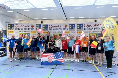 PingPongParkinson German Open 2025 in Oldenburg mit einem Podestplatz für Spelle