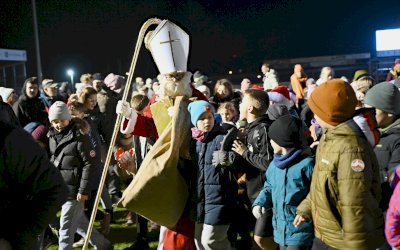 Bilder vom Nikolaussingen beim SCSV: Strahlende Kinderaugen bei toller Premiere