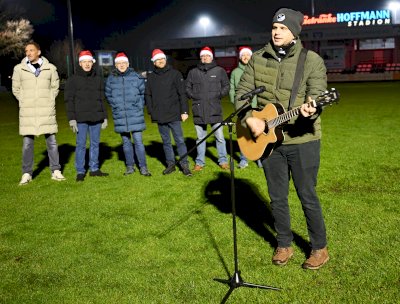 Bilder vom Nikolaussingen beim SCSV: Strahlende Kinderaugen bei toller Premiere