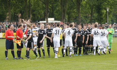 „Etwas ganz Besonderes“: Christoph Ahrens traf 2016 für Spelle gegen Mönchengladbach