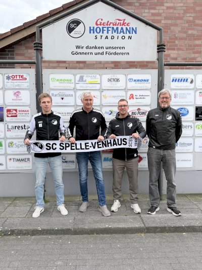 Neues Trainerteam für die U15-Fußballer des SC Spelle-Venhaus