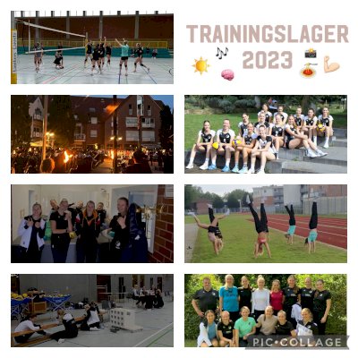 Trainingslager 2023: Volleyball, Teamgeist und der Zapfenstreich