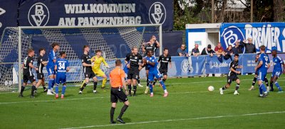 Die Fotos zum Spiel: Spelle holt einen Punkt beim Bremer SV