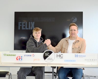 "Echt bitter“: Künftiger Speller Felix  Golkowski beim Derby am Samstag nur Zuschauer