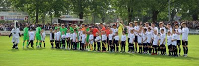 Tolle Erlebnisse für junge Speller Fußball-Talente beim Spiel gegen Gladbach