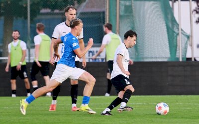 Spelles Trainer Henry Hupe erkennt beim Sieg in Lohne Feuer und Qualität