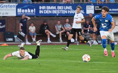 Spelles Trainer Henry Hupe erkennt beim Sieg in Lohne Feuer und Qualität