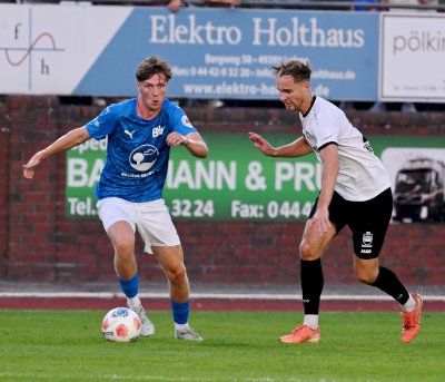 Spelles Trainer Henry Hupe erkennt beim Sieg in Lohne Feuer und Qualität