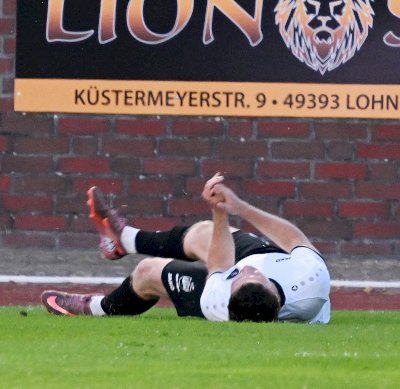 Spelles Trainer Henry Hupe erkennt beim Sieg in Lohne Feuer und Qualität
