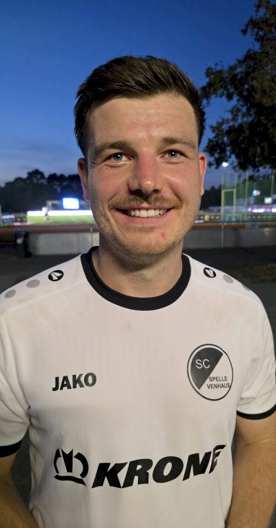 Spelles Trainer Henry Hupe erkennt beim Sieg in Lohne Feuer und Qualität
