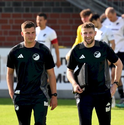 Der neue Co-Trainer Thomas Klimka kennt sich in Spelle schon ein wenig aus