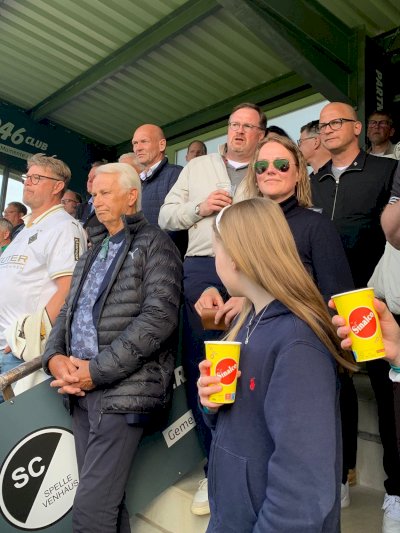 Geburtstagsparty gegen Gladbach ein Highlight für den SCSV und für Spelle