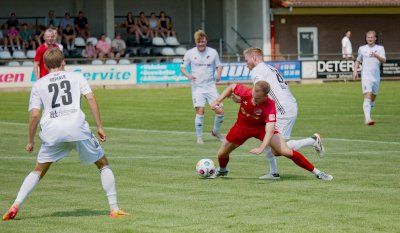 Joker Steffen Schepers schießt Spelle zum Testspielsieg gegen den Nachbarn Rheine