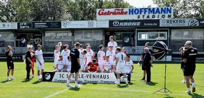Das Mannschaftsfoto des Fußball-Oberligisten SC Spelle-Venhaus für die Saison 2026/27