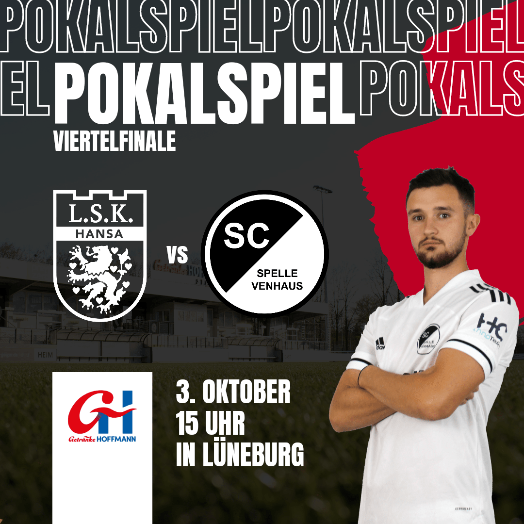 Spielbericht zum Pokalspiel gegen den Lüneburger SK Hansa