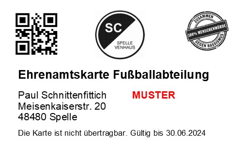 Aus "ALT" mach "NEU" - Ehrenamtskarte der Fußballabteilung