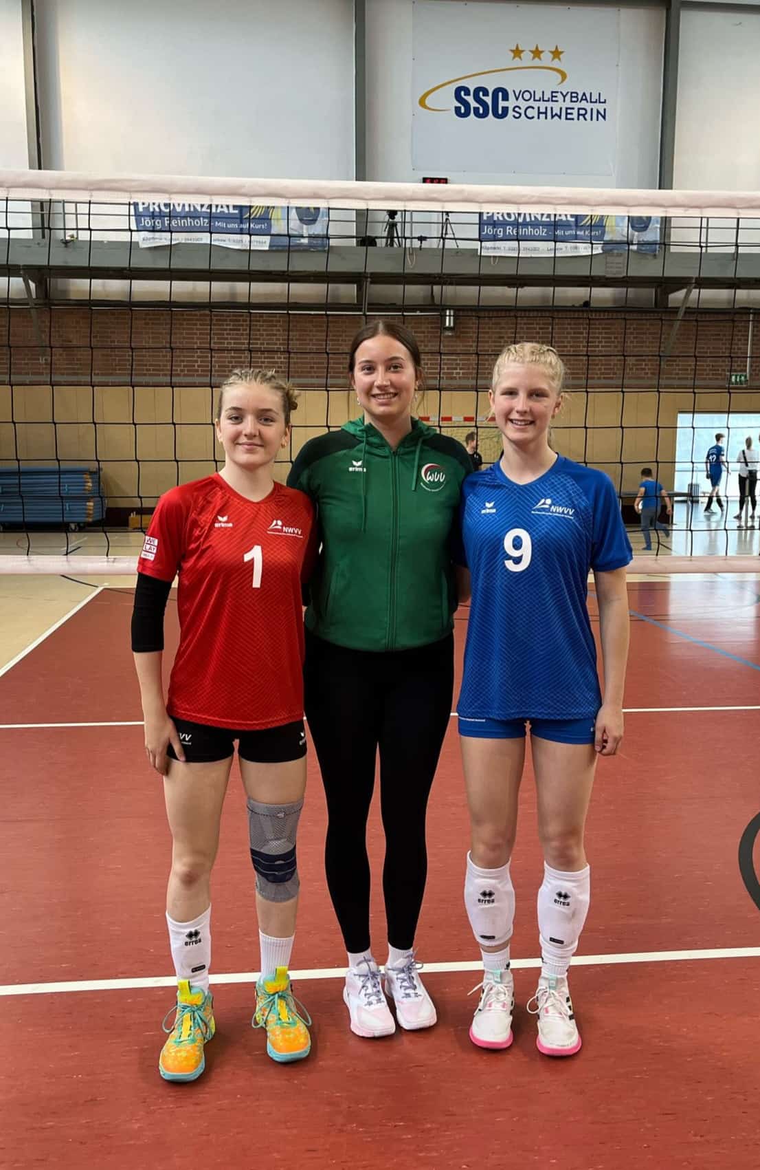 SCSV-Trio beim Bundespokal