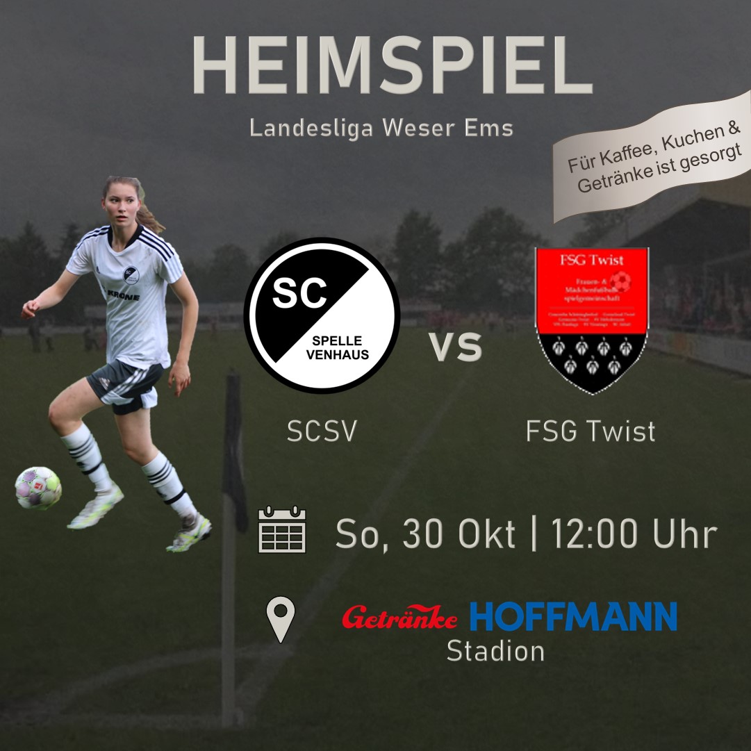 Heimspiel gegen FSG Twist