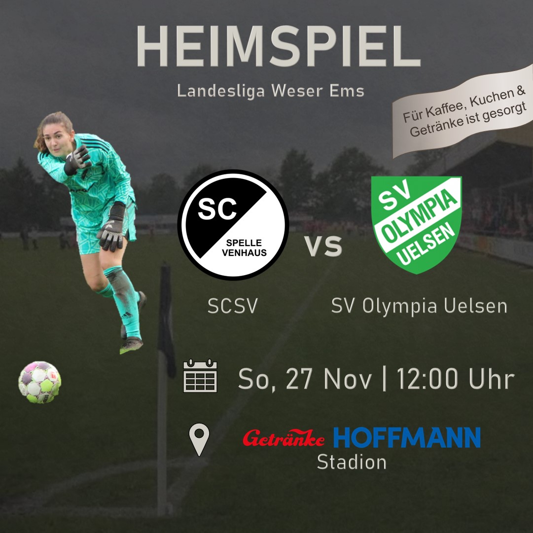 Heimspiel Damen 1 gegen Olympia Uelsen