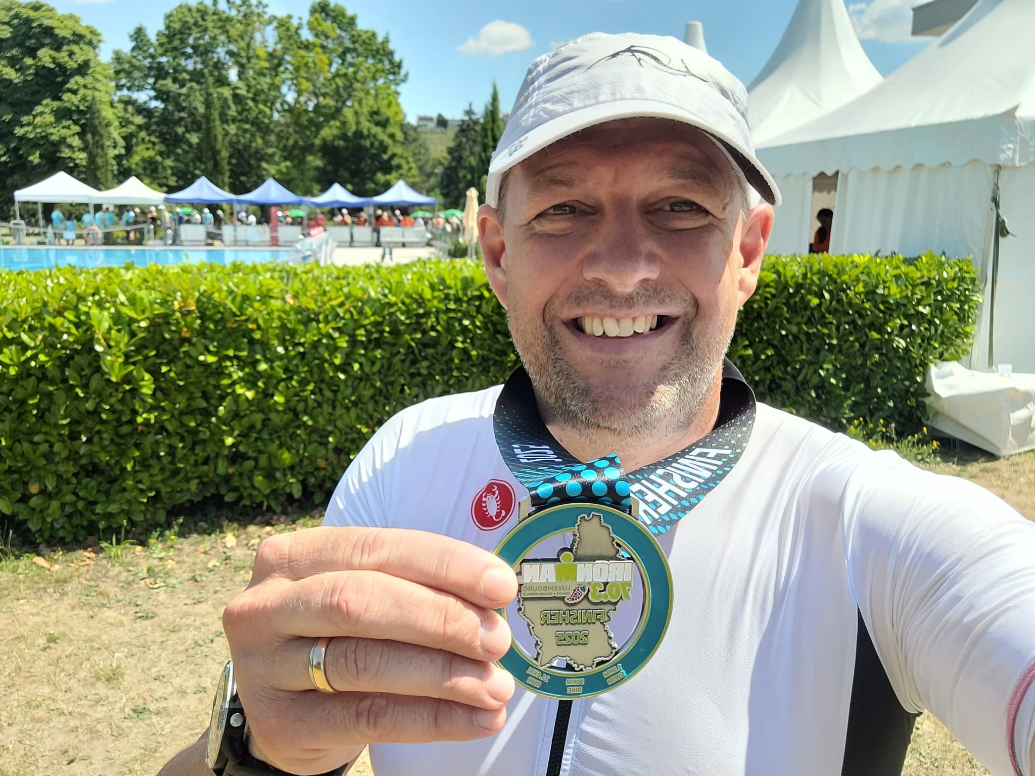 Björn Höving beim Ironman 70.3 in Luxemburg