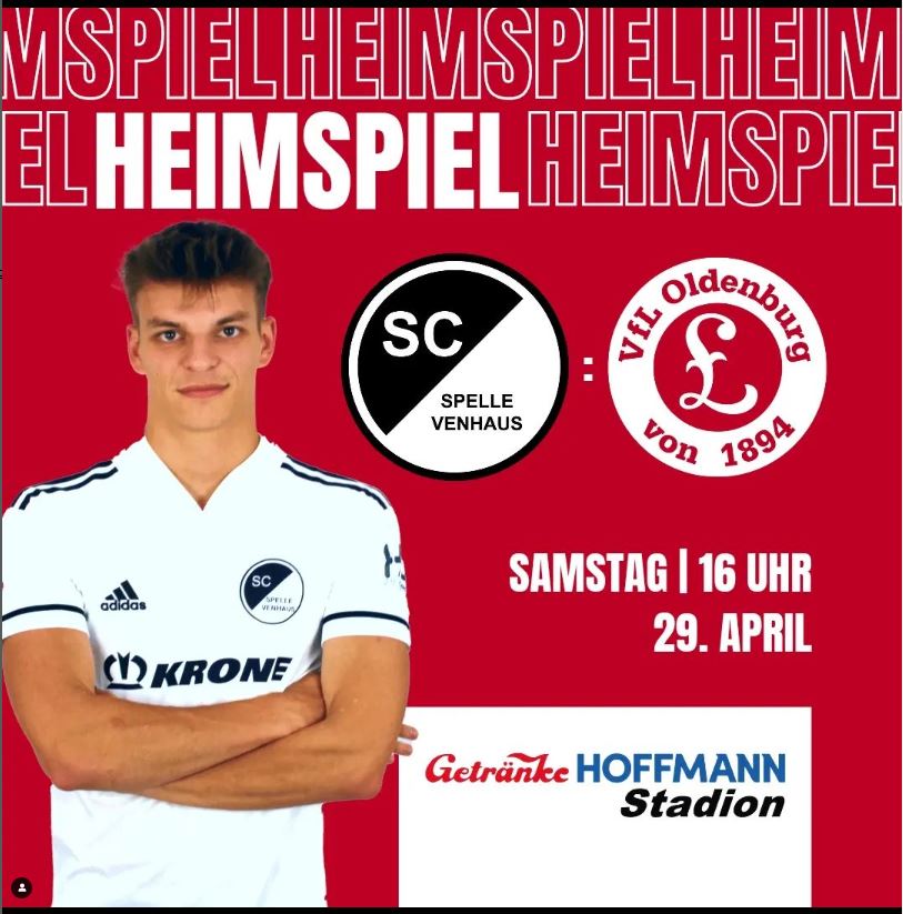 VFL Oldenburg zu Gast im Getränke-Hoffmann-Stadion