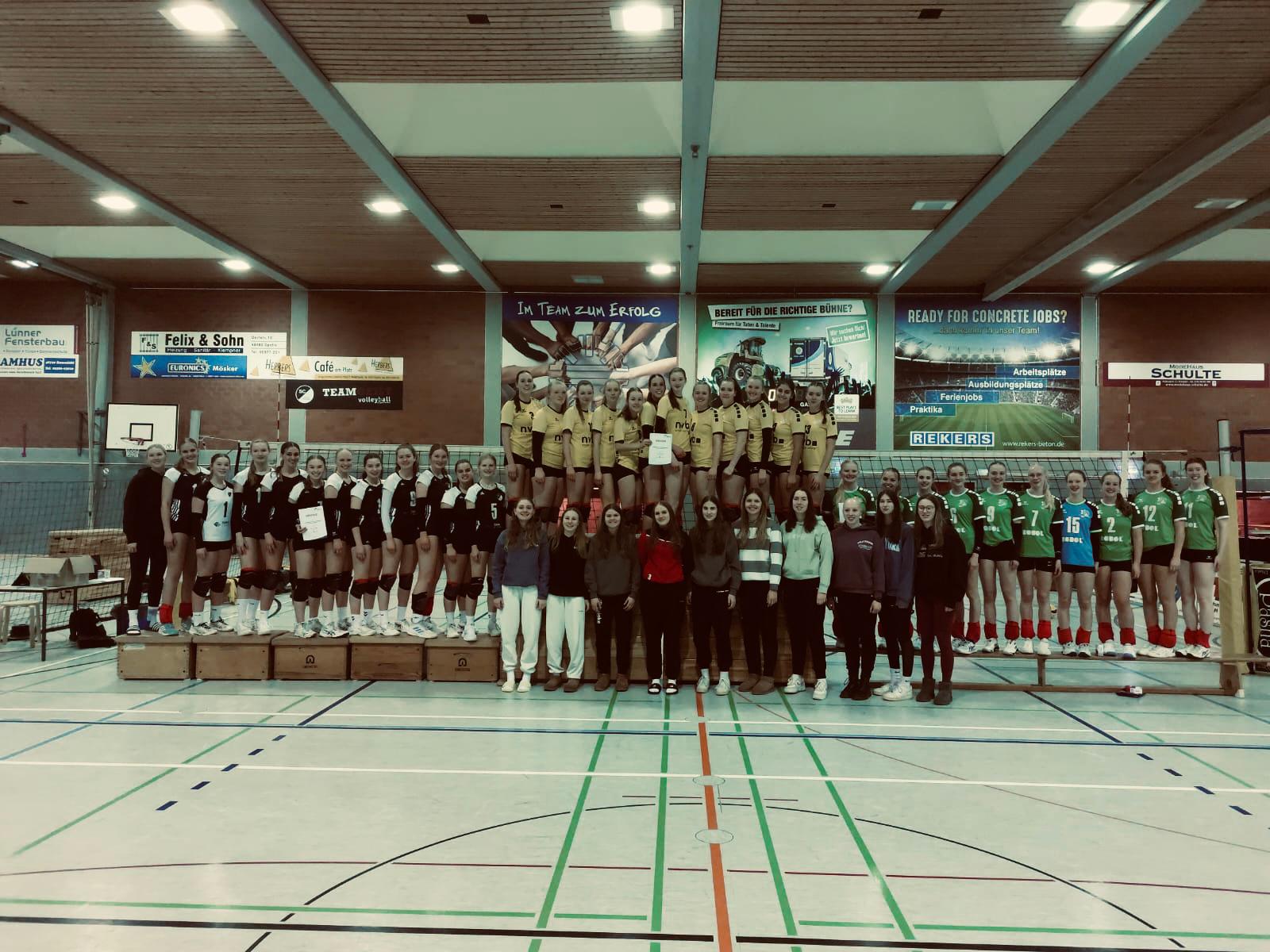 Gelungenes Wochenende für die Volley-Abteilung