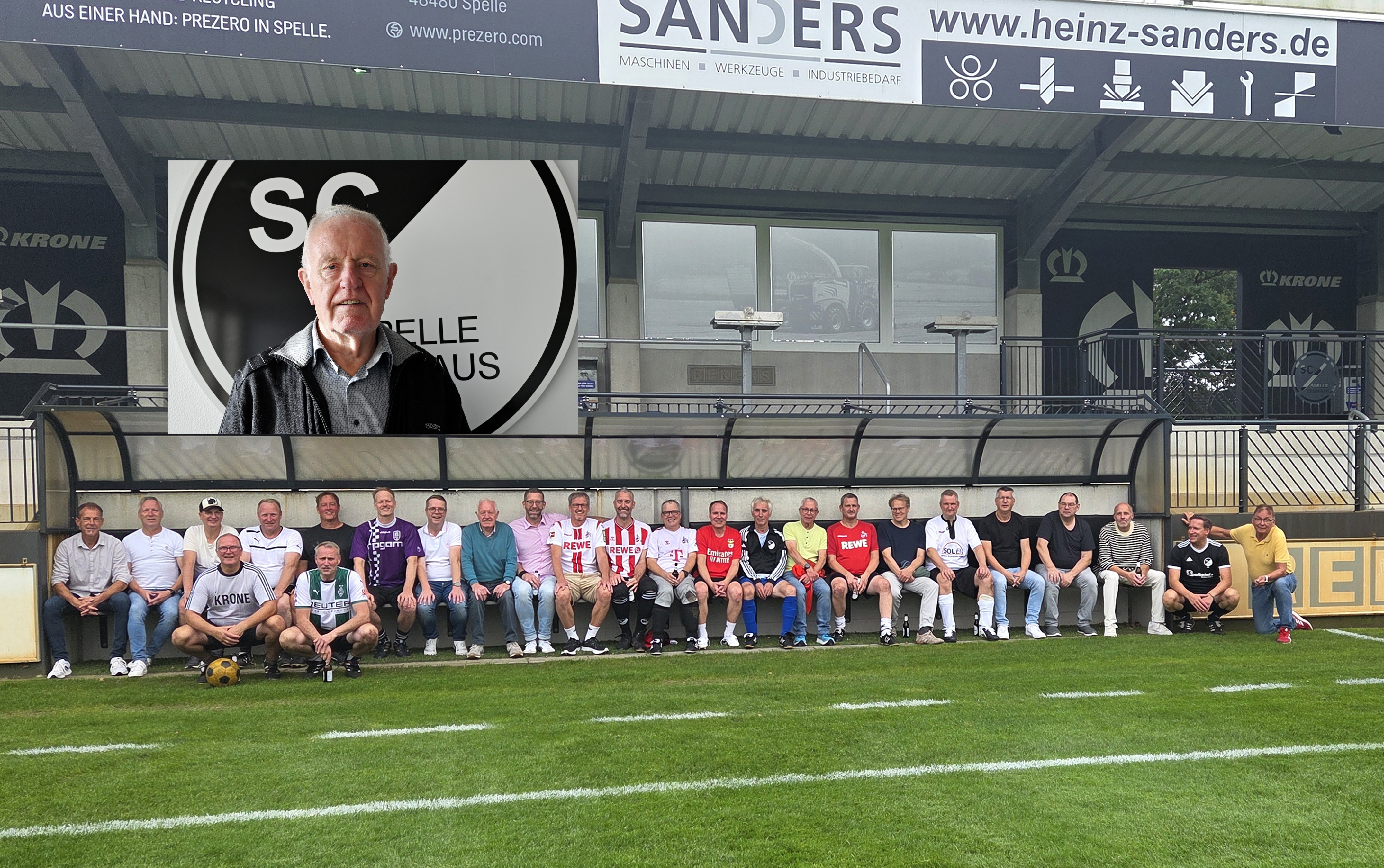 Wiedersehen in Spelle: Erinnerungen an große Erfolge mit Trainer Hermann Börger