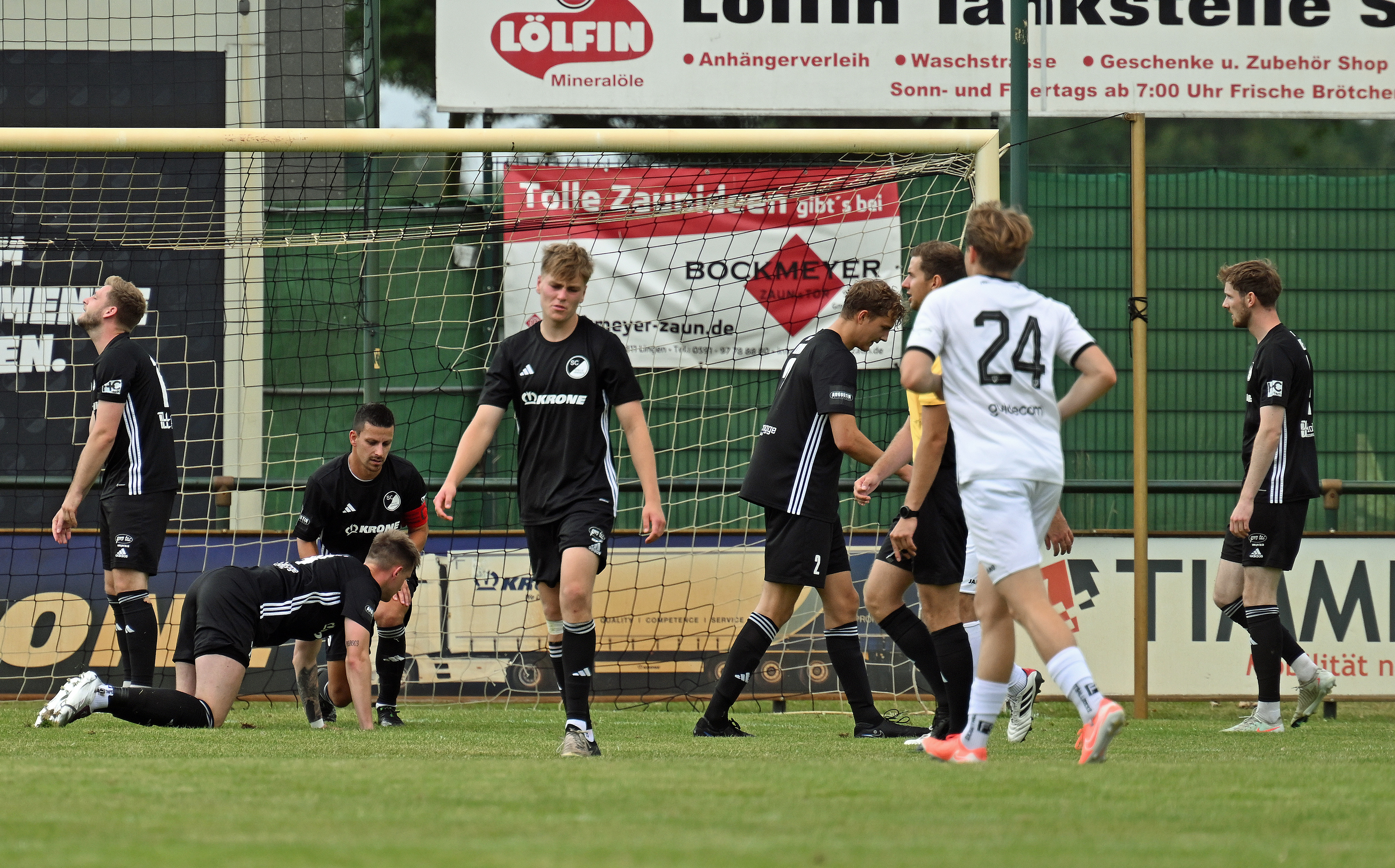 Spelle enttäuscht bei der 0:4-Schlappe in Verden